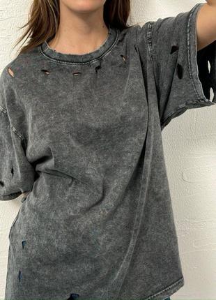 Футболки оверсайз трендові принти у стилі zara хіт літа!5 фото