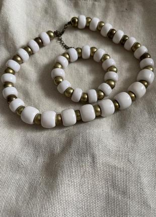 Винтажный комплект украшений