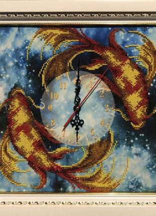 Рамка для вышивки схема рама вышивка часов бисер декор рамка а4