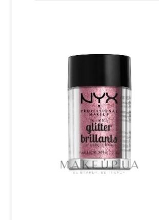Nyx professional makeup face &
body glitter
02- rose