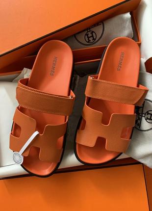Розпродаж 🧡🧡🧡шльопанці в стилі hermes chypre