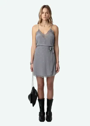 Платье сукна zadig & voltaire