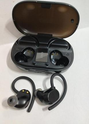 Б/у беспроводные наушники bowost q52 bluetooth 5.1/активное шумоподавление/cvc 8.0/влагозащита ip7/быстрая зар