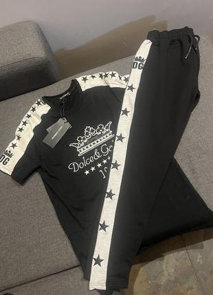 Літній костюм в стилі d&g