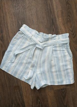 Шорти льон віскоза