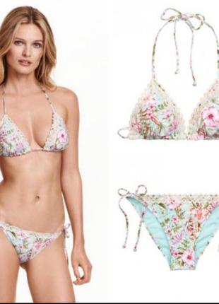 Купальник бренд h&m, верх 38, низ 36