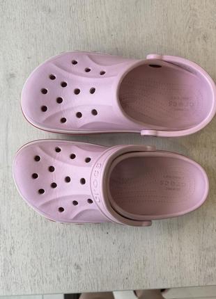 Кроксы оригинальные розовые