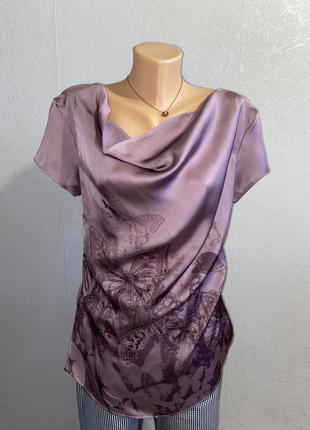 Комбинированная блуза 12 размера