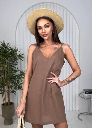Неймовірна ніжна сукня міні з льону🌸
сарафан плаття платье3 фото