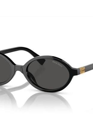 Сонцезахисні окуляри miu miu mu 04zs чорний
