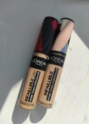 Очень эффективный консиллер. консиллер l’oréal infallible 24h. это действительно больше, чем консиллер.