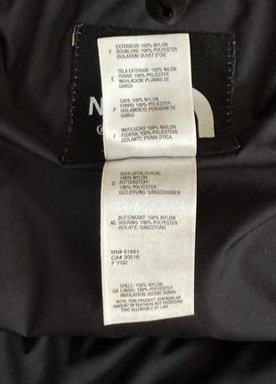 Стильный качественный зимний пуховик the north face 700, оригинал10 фото