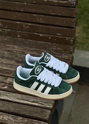 😼adidas campus green8 фото