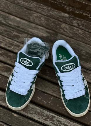 😼adidas campus green4 фото