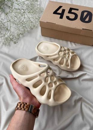 Мужские шлепанцы adidas yeezy 450 slide «cream’ <unk> smb4 фото