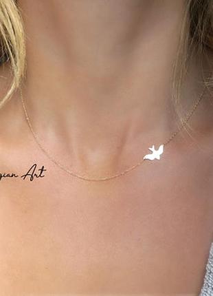 Цепочка с ласточкой