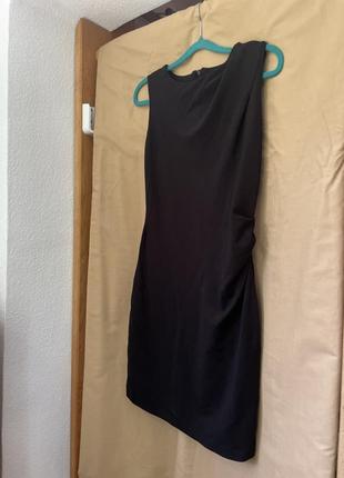 Сукня чорна офісна вечірня mango zara cos h&m s m
