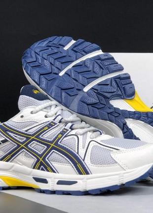 Кроссовки asics gel-kahana 8 white blue, женские кроссовки, асикс4 фото