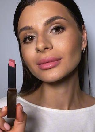 Гелева помада для губ bogenia gel lipstick 006 pink