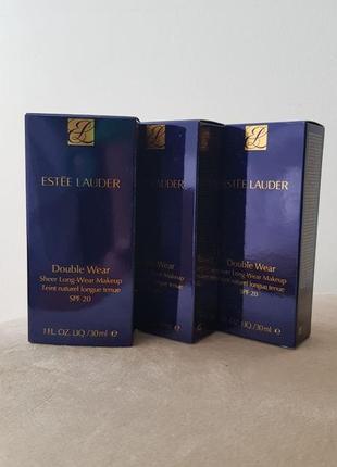 Estée lauder double wear sheer long-wear makeup spf 207 фото