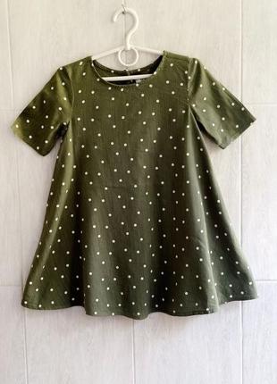 Дешево! новое платье old navy / горох / хаки