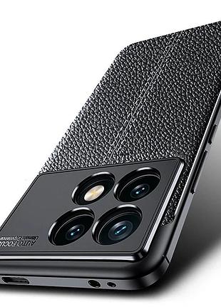 Противоударный чехол для xiaomi poco x6 pro черный