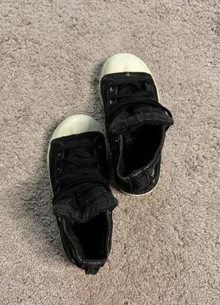 Джинсовые кеды для мальчика или девочки унисекс мягкие 🖤