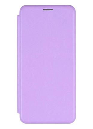 Чехол книжка premium для xiaomi redmi 8 сиреневый