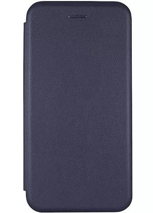 Чехол книжка premium для мобильного телефона xiaomi xiaomi redmi книжка / note 7 pro на магните темно-синий