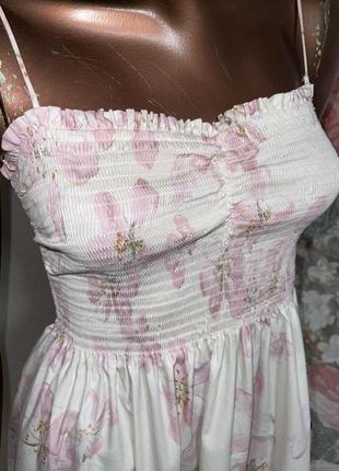 Ніжний котоновий сарафан