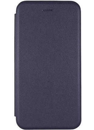 Чехол книжка premium для samsung a31 / a315 темно-синий