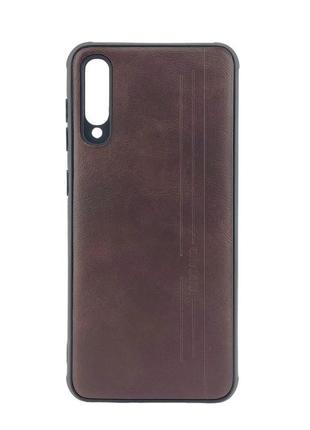 Чехол mustang для glass case samsung galaxy a30s/a50/a50s pink / a505 бампер силикон темно-коричневый
