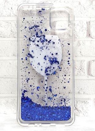 Чохол fluid glitter для samsung a04 / a045 бампер winglass 5