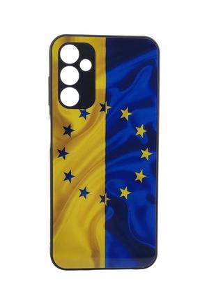 Чехол glass case для samsung m14 / m146 бампер ukraine
