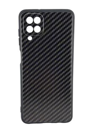 Чехол soft carbon для samsung galaxy m12  / m127 черный