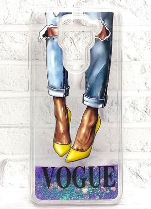 Чохол fluid glitter для xiaomi note 9 бампер vogue