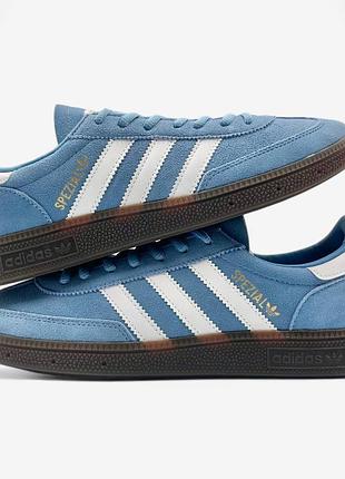 Adidas spezial handball blue white 5