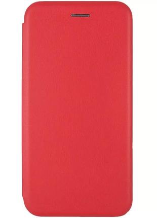Чехол книжка premium  для samsung m33 5g / m336 красный