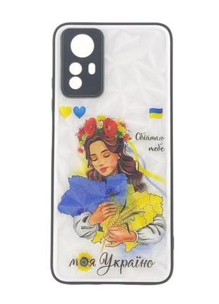 Чохол prisma для телефона xiaomi redmi note 12s бампер малюнок моя україно