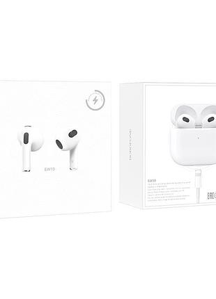 Bluetooth наушники hoco ew10 tws, белый 6