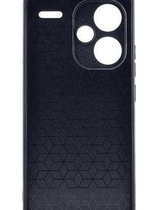 Чохол prisma для телефона xiaomi redmi note 13 pro plus 5g бампер скляний малюнок кіт із соняшником 3