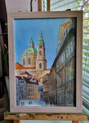 Картина акварелью 9 шт