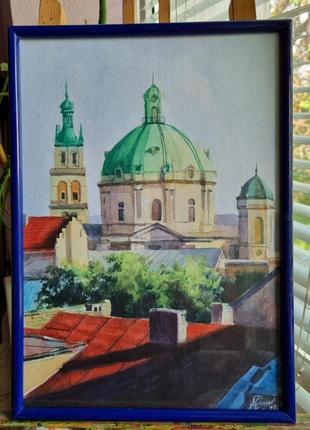 Картина акварелью 9 шт