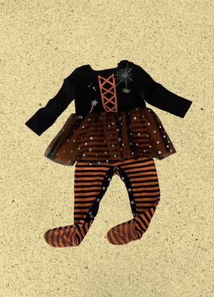 Боди человек 12-18 мес хеллоуин замеры на фото