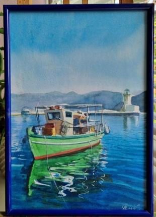 Картина акварелью 9 шт