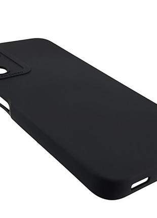 Чохол tpu pro camera для samsung galaxy a05s / a057 бампер із мікрофіброю чорний 3