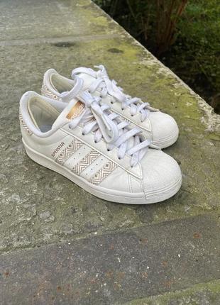 Белые кроссовки adidas superstar оригинал