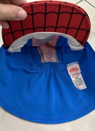 Солнцезащитная плавательная кепка панамка с защитой шеи на мальчика 1-2 года (86-92см)...