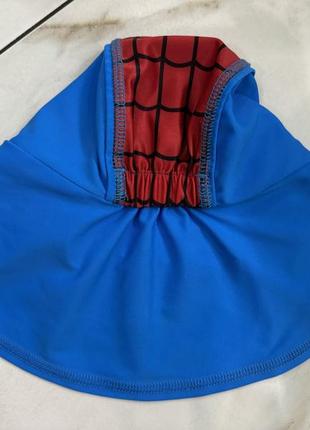 Солнцезащитная плавательная кепка панамка с защитой шеи на мальчика 1-2 года (86-92см)...