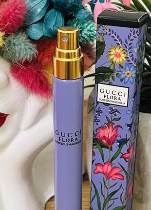 Оригинальный миниатюрный парфюм парфюм парфюмированная вода gucci flora gorgeous magnolia2 фото